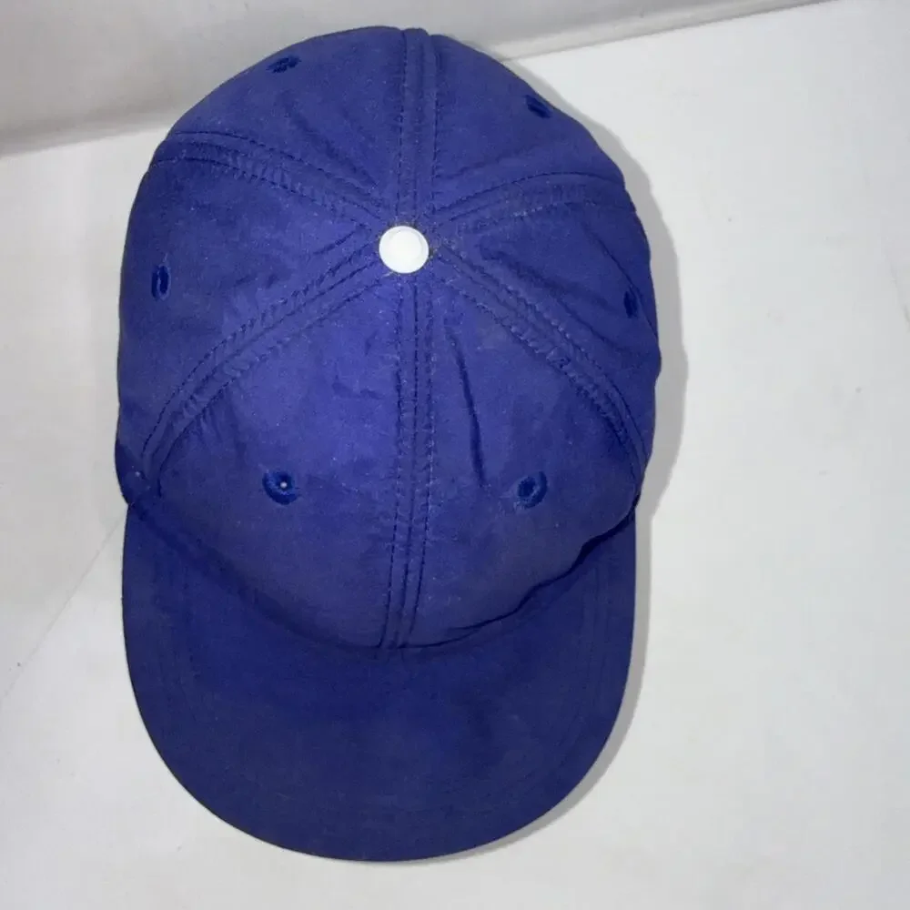 VINTAGE Gap Nylon‎ Blue Gorpcore Y2K 90s Lined Trapper Ear Warm Baseball Hat M/L